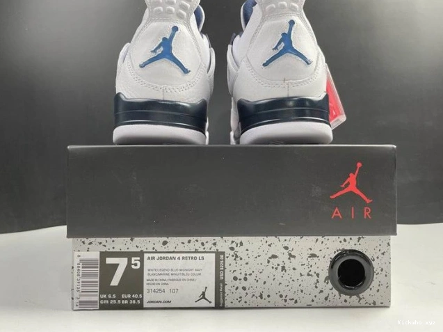 Columbia (2015) Retro 4 Jordan 314254-107 0809